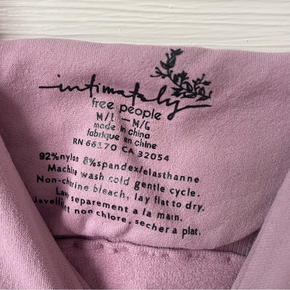 Intimately Free People | Seamless V-Neck Cami M/L Purple NWOT - Picture 8 of 9